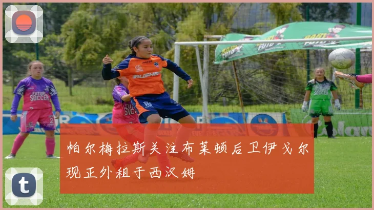帕尔梅拉斯关注布莱顿后卫伊戈尔现正外租于西汉姆